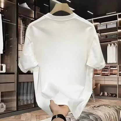 2025 New Luxury Brand Letter Printed T-shirts for Men and Women Short Sleeved T-shirts High Quality Men's Clothing Street Wear