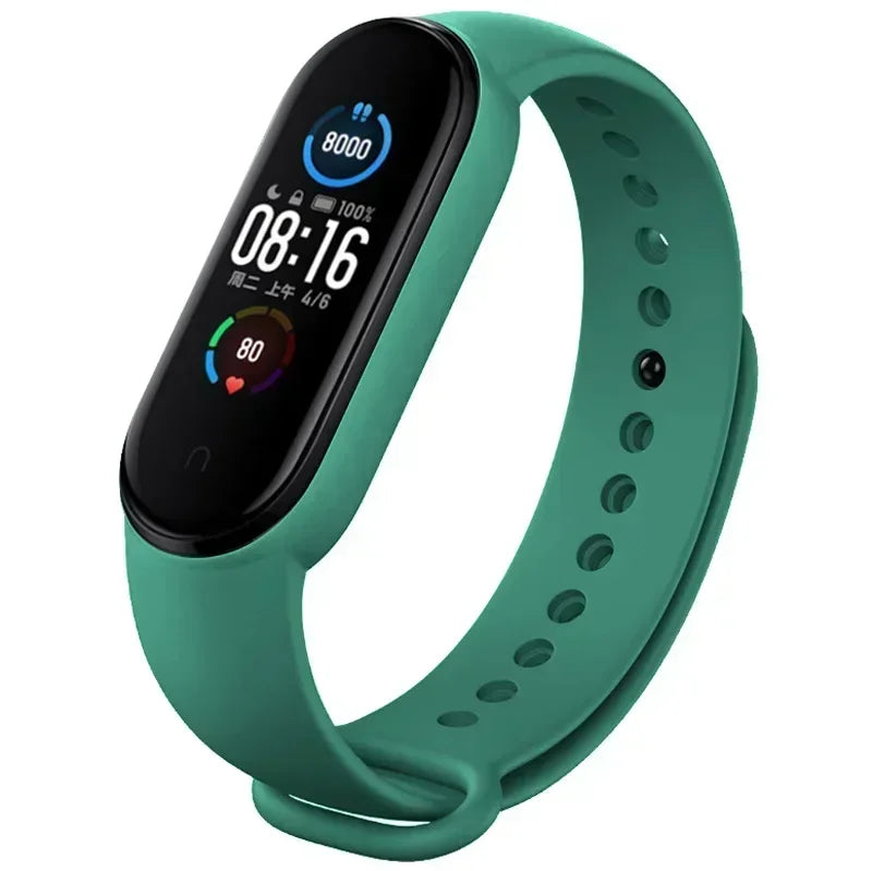 Watchbands for Xiaomi Mi Band 7-7 NFC silicone Replacement bracelet Sport Adjustable correa Accessories Mi band 7 6 5 4 3 strap