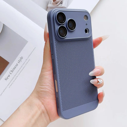 Cooling Phone Case Heat Dissipation For iPhone 17 17 Pro 17 Pro Max 17 Air Shockproof Breathable iPhone 17 Series Back Cover