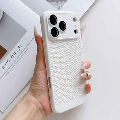 Cooling Phone Case Heat Dissipation For iPhone 17 17 Pro 17 Pro Max 17 Air Shockproof Breathable iPhone 17 Series Back Cover