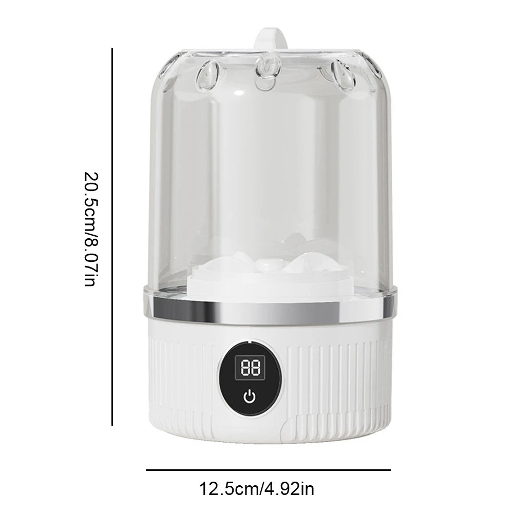 Cordless Small Washing Machine Rechargeable Portable Washing Machine Mini Special Washer for Travel Home and Dormitory
