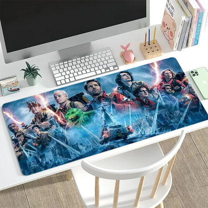 G-Ghostbusters Frozen Mouse Pad Large Desk Mat Keyboard Ergonomic Office Rubber PC Non-slip Anti-fray Home Custom Best Price