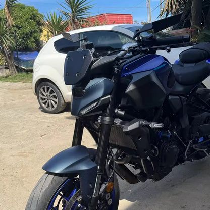 Motorcycle Front Windscreen FOR YAMAHA MT-07 MT07 mt07 2025-2026 Windshield Wind Deflectors Windproof Fairing Shield Accessories