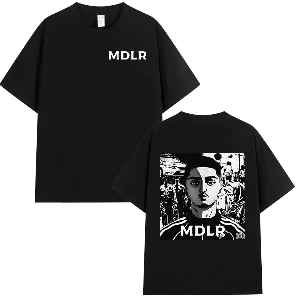 Rapper Morad MDLR Tour Album T Shirt Men's Women High Quality Cotton Tee Shirt Fashion Hip Hop Short Sleeve T-shirts Streetwear