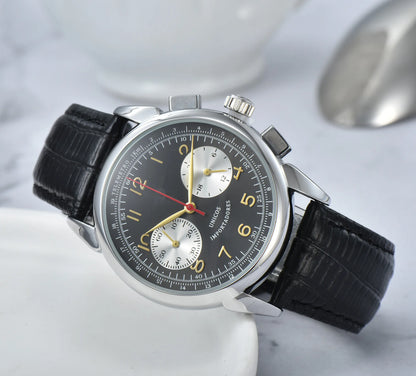 Hot Selling New Fashion Luxury Brand Watch Leather Strap Quartz Watch Business Casual Men's Watch