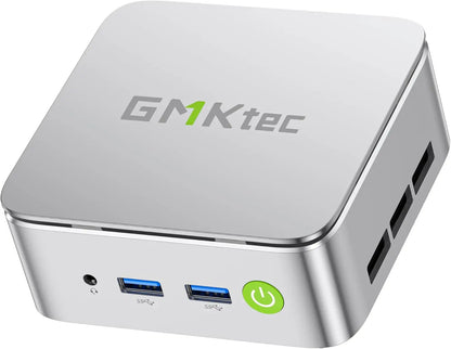 GMK Mini PC, G10 Ryzen 5 3500U (Beats N150/N97), 16GB RAM 512GB SSD 2.5GbE NIC LAN Desktop Computers Office Home Business HTP
