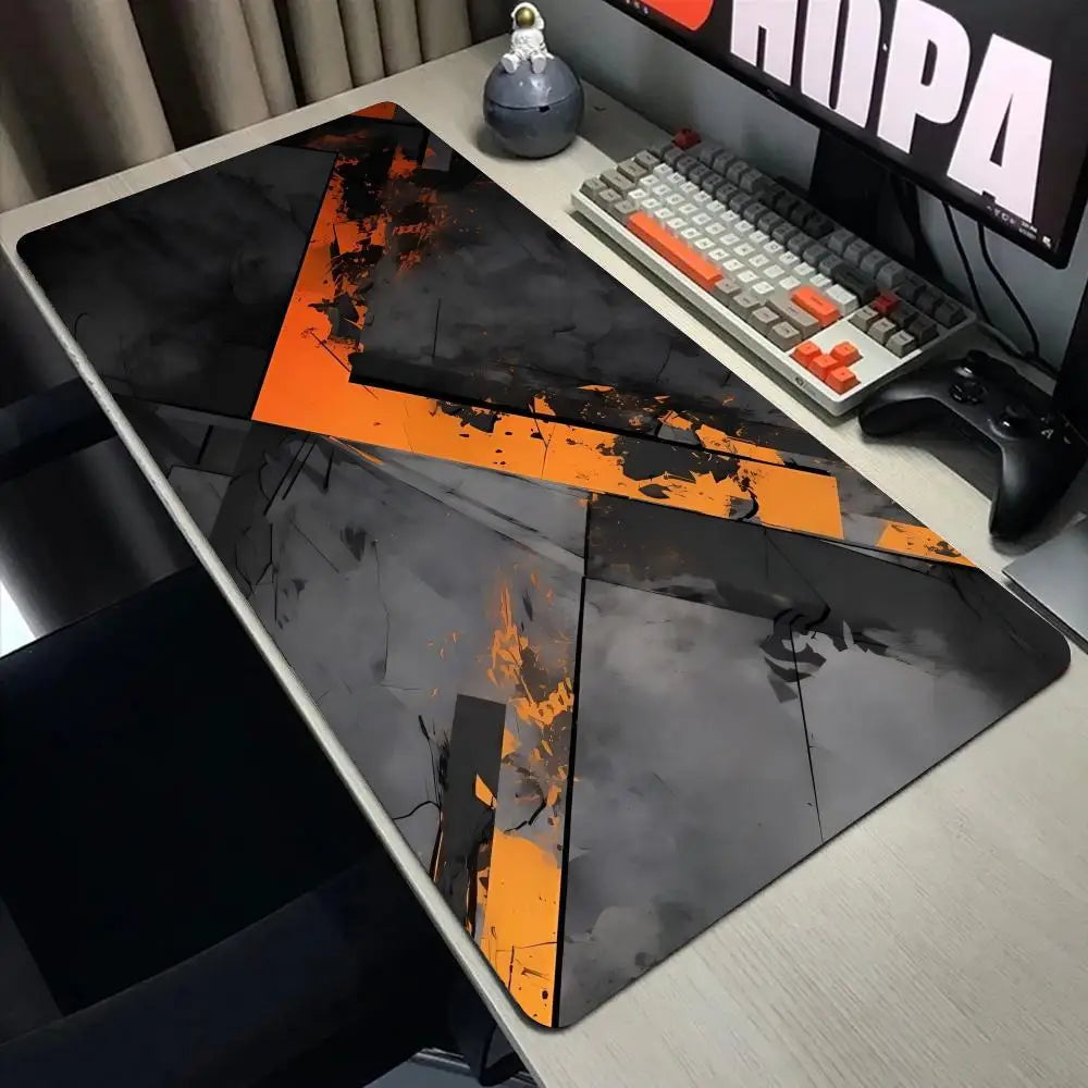 Polygons Mouse Pad Large Computer Office Game Table Mats XXL Rubber Anti-slip Gaming Keyboard Mousepads Long Desk Pads
