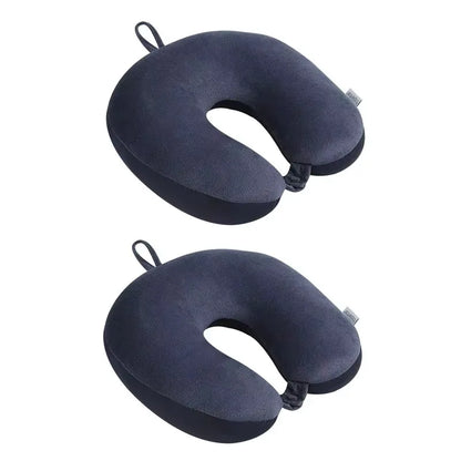 1/2pcs Car Neck Pillow Soft Travel Pillow with Foam Particles for Comfort on Airplanes Cars and Home Office Use Stuffed Toy