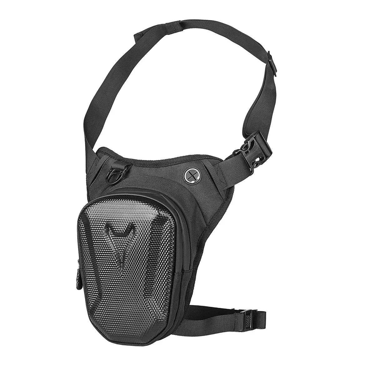 Motorcycle Leg Side Bag EVA Hard Shell Outdoor Casual Waist Bags Motorbike Mobile Phone Purse Hip Bum Pack