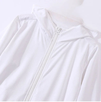 Summer Skin Clothing for Men and Women, Adult Parent-child Children Sun Protection Clothing Sunshade Clothing Outdoor