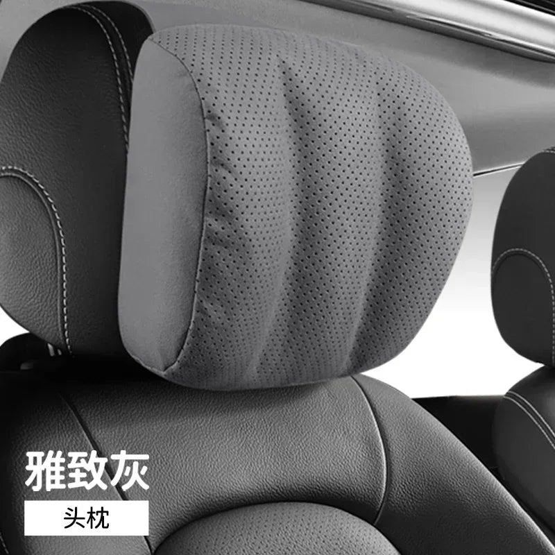 Car Headrest Neck Pillow For Mercedes Benz S-Class Maybach Pillow Auto Seat Driving Travel Head Pillow All Season Universal