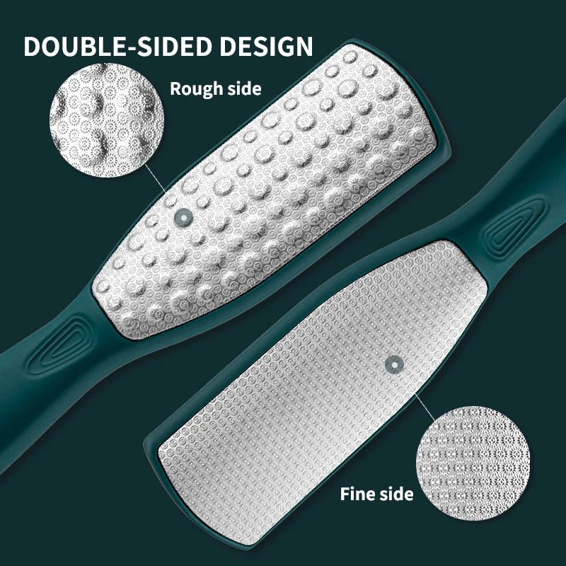 Double Side Foot Rasp Hard Dead Skin File Calluses Remover Foot Care Pedicure Grinding Tools Stainless Steel Beauty Tools