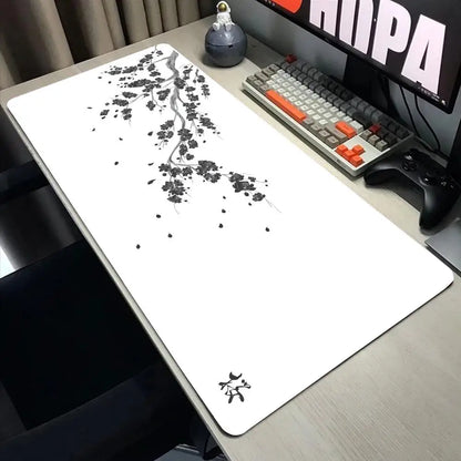 Cherry Blossom scenery mouse pad game washable rubber plus long table mat non-slip home office decorative computer accessories