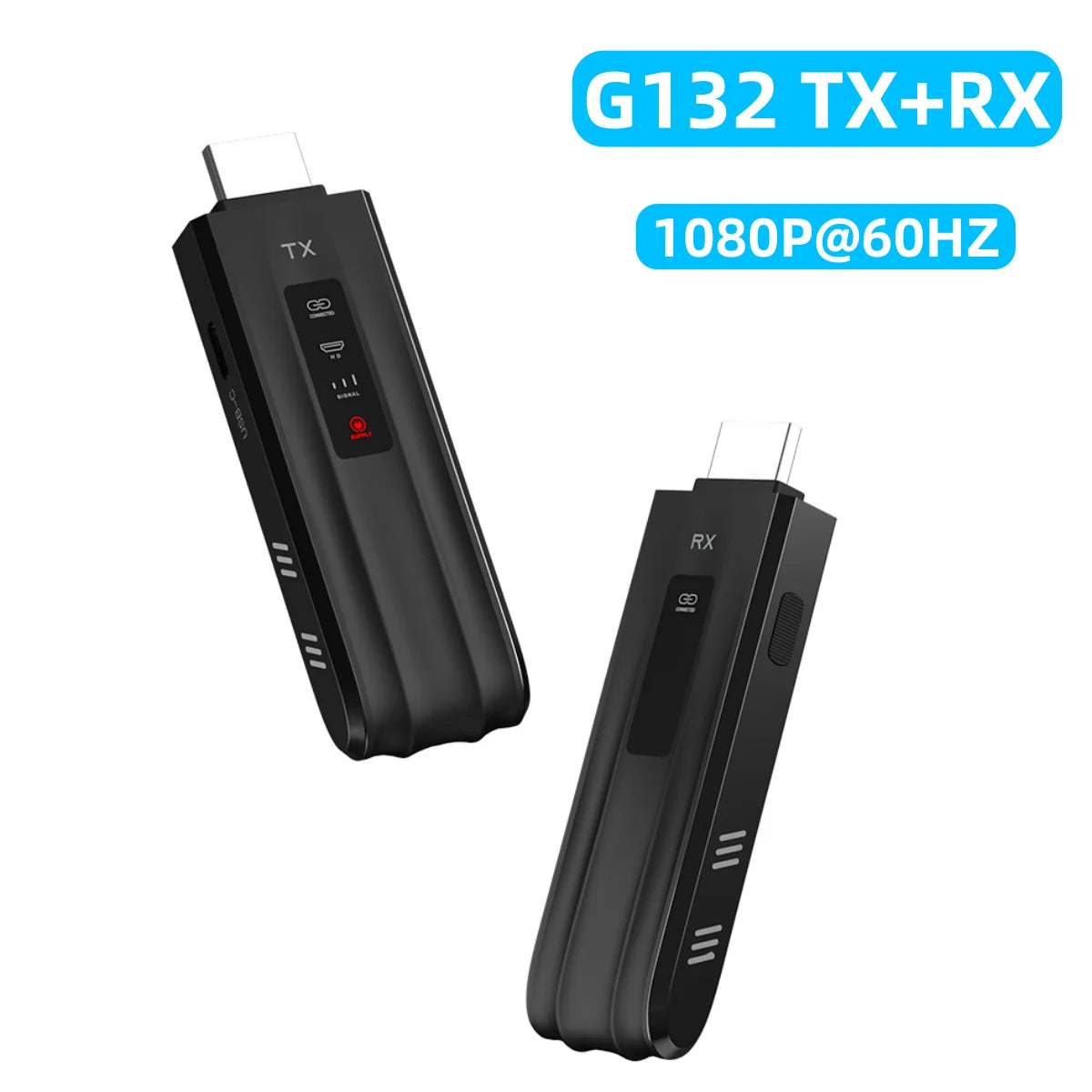 Lemorele Wireless HDMI Transmitter and Receiver 1080P Meeting Bluetooth Transmitter Audio for Laptop TV Projector Monitor Camera