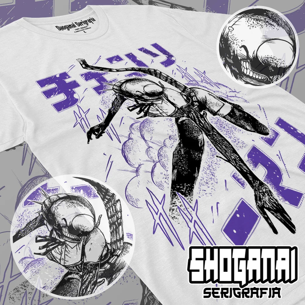 Chainsaw Man Peripherals T-shirt reze print tees Comfortable Oversized men women tops streetwear hip hop fashion Short sleeves