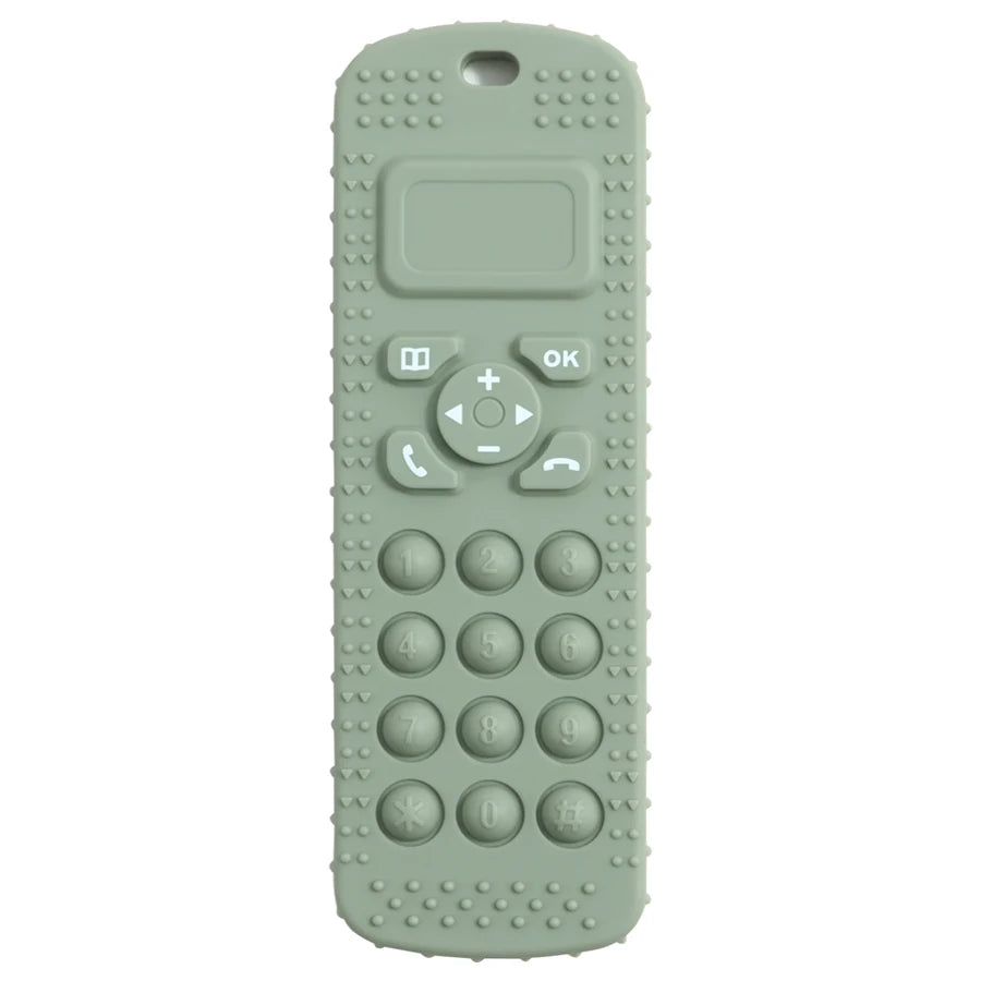 Mother Kids 1PC BPA Free Silicone Baby Toys TV Remote Control Shape Teether Toys Newborn Rodent Chewing Toys Baby Accessories