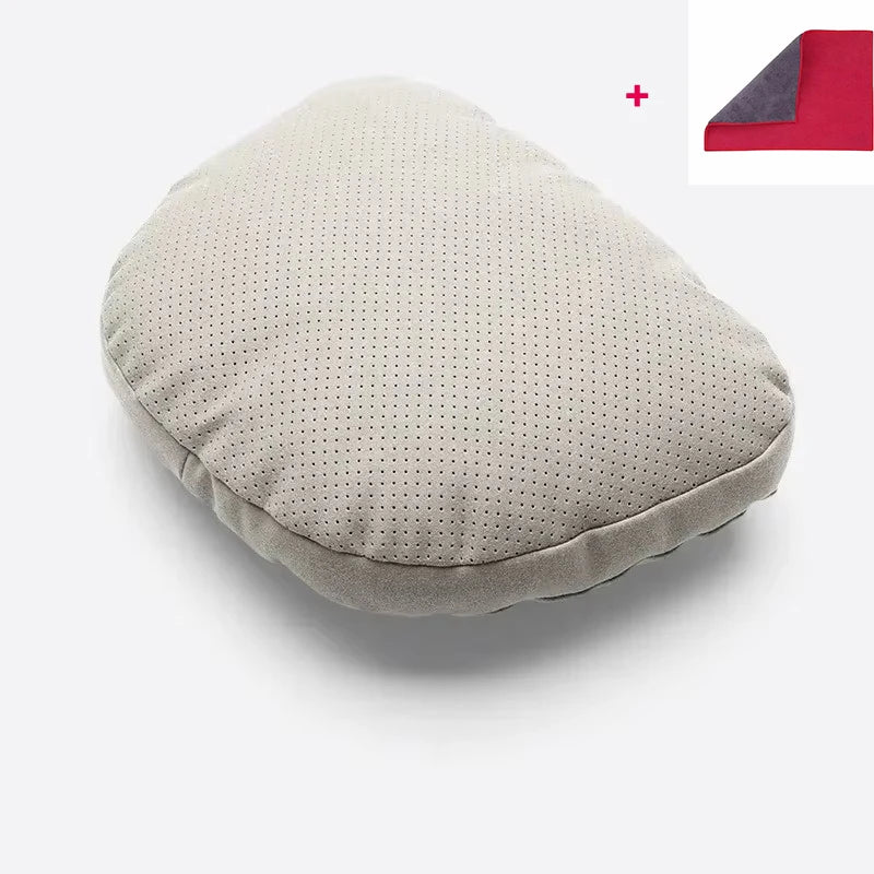 Top Quality Car Headrest Neck Support Seat Soft Neck Pillow Breathable For Maybach S Class Design Universal Protector Neck