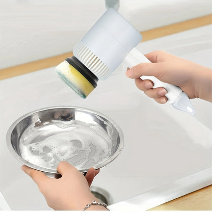 Electric Cleaning Brush Multi-functional Home USB Rechargeable Electric Rotary Scrubber Household Appliances Cleaning Gadget