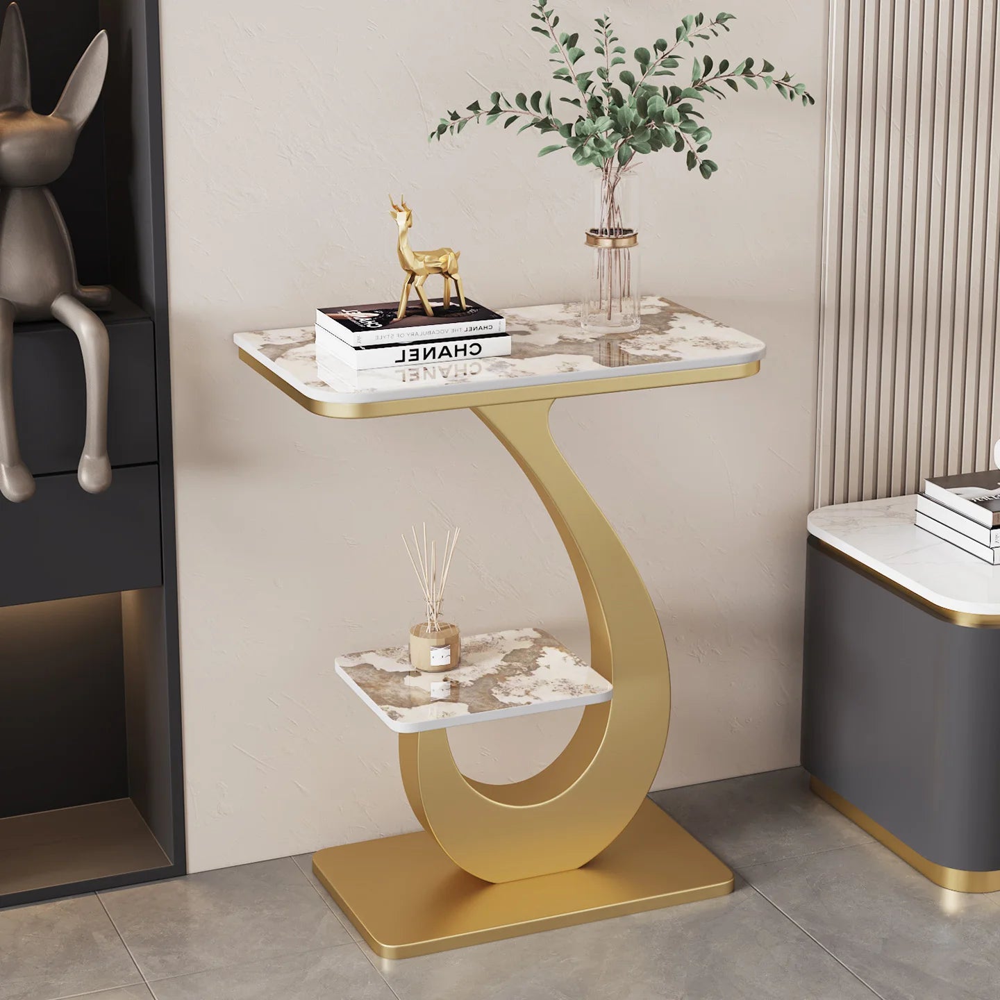 Design Simple Entryways Table Elegant Luxury Unique Console Table Simple Mesa De Entrada De La Casa Living Room Furniture