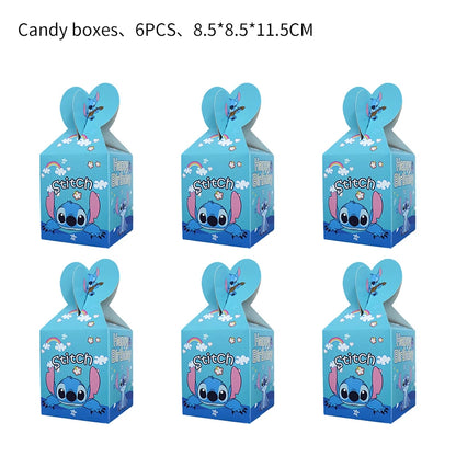 Stitch Party Supplies For Child Lilo And Stitch Birthday Party Decorations Balloons Banner Tablecloth Backdrop Tableware