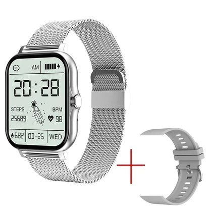 Smart Watch for Women Men Wristwatch Bluetooth Connected Phone Player Music Fitness Sport Bracelet Sleep Monitor Digital Watches
