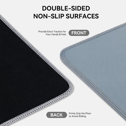 Large Mouse Pad, Waterproof Office Desk Pad with Stitched Edge, Non-Slip Computer Long Mousepad Desk Mat for Gamer, Office  Home