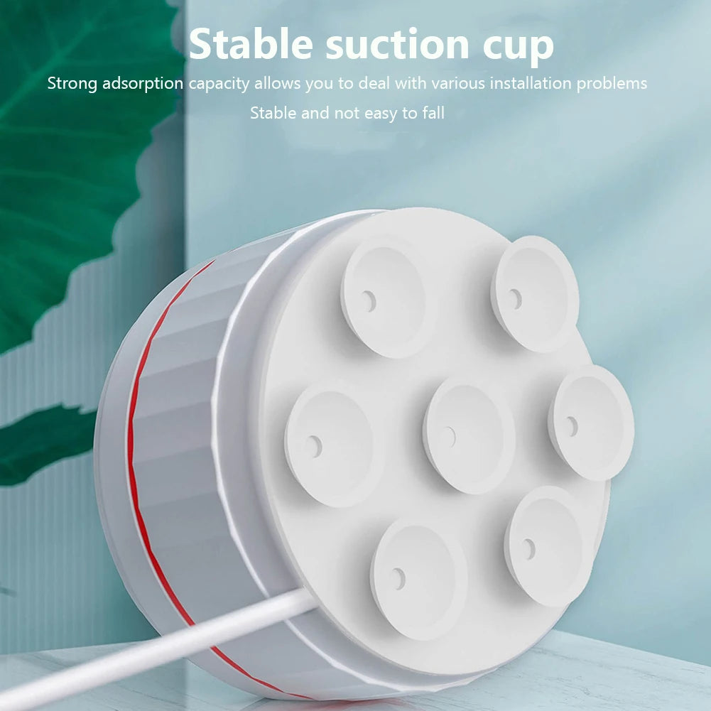 Portable Ultrasonic Turbo Washer Removes Dirt Cleaning Washing Machine Rotating Ultrasonic Turbo Washing Machine for Home Travel