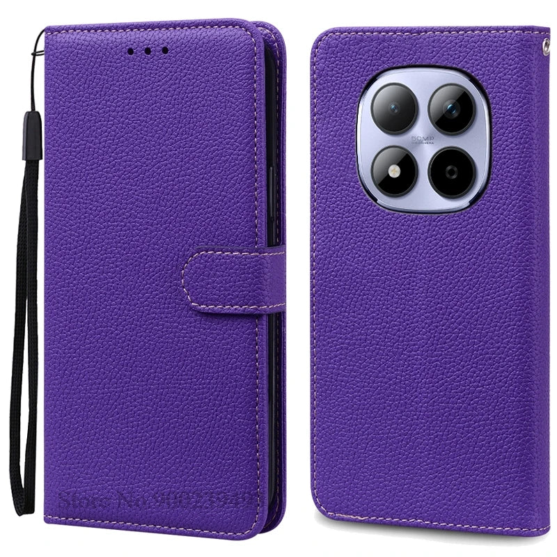 For Redmi Note 15 Pro Case Xiaomi Redmi Note 15 4G Case Wallet Leather Flip Cover For Redmi Note 15 Pro Plus 5G Case Coque Funda