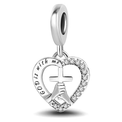 925 Sterling Silver Small Fresh Four Leaf Clover Series Charms Bead Diy Bracelet Necklace Making Gift Of High Quality Jewelry