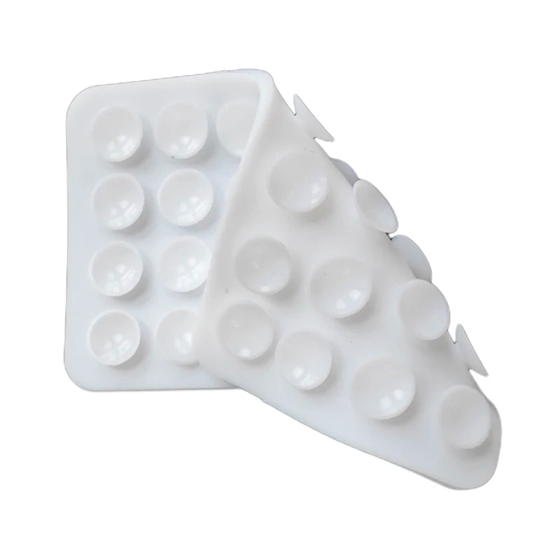 Square Double-sided Backed Adhesive Sucker Pad For Fixed Pad Double Side Silicone Suction Pad Mobile Phone Fixture Suction Cup