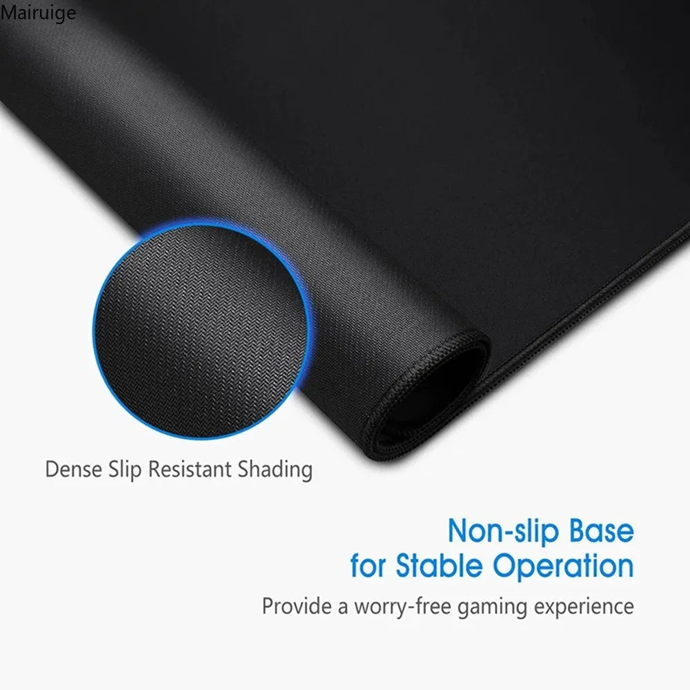 Space Black White Galaxy Astronaut Mouse Pad Computer Office Table Mats Rubber Anti-slip Gaming Keyboard Mousepads Long Desk Pad