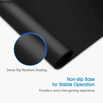 Space Black White Galaxy Astronaut Mouse Pad Computer Office Table Mats Rubber Anti-slip Gaming Keyboard Mousepads Long Desk Pad