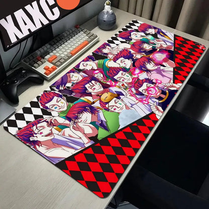 Mouse Pad Gamer Home New HD XXL MousePads Desk Mats Hunter x Hunter Natural Rubber Anti-slip Office Carpet Gamer Mice Pad