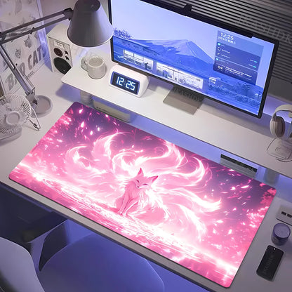 XXL Mouse Pad Gamer New HD Home Large Desk Mats MousePads Mouse Mat kawaii Fox Laptop Office Gamer Anti-slip Mice Pad Table Mat