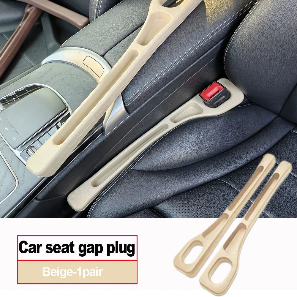 2pcs Car Seat Gap Filler Between Seats Crevice Interior Seat Gap Storage Organizer For VW Toyota Honda BMW AUDI Benz Ford KIA