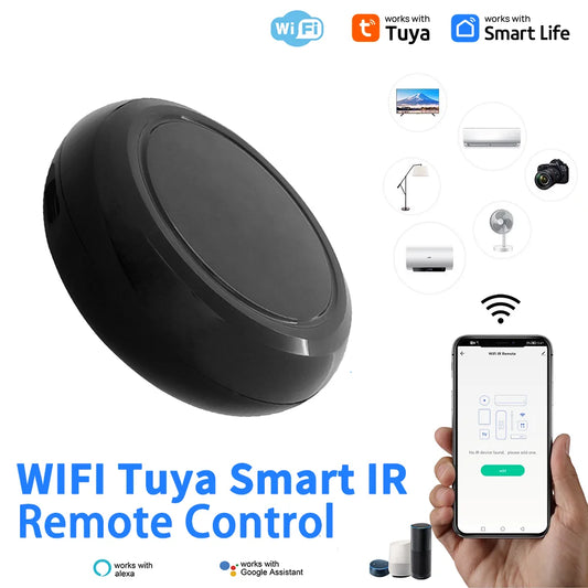 Tuya IR Remote Control Smart Life WiFi Home Automation Voice Control Smart Home Compatible With Alexa And Google Home