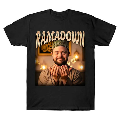 RAMADOWN MEME T-shirt For Men Women 100% Cotton T Shirts Short Sleeve Tops J28