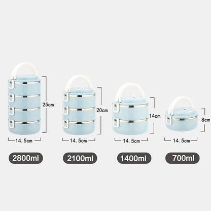 Stainless Steel Vaccum Cup Soup Lunch Box Storage Stackable Warmer Food Thermal Jar Insulated Soup Thermos Containers Cooler