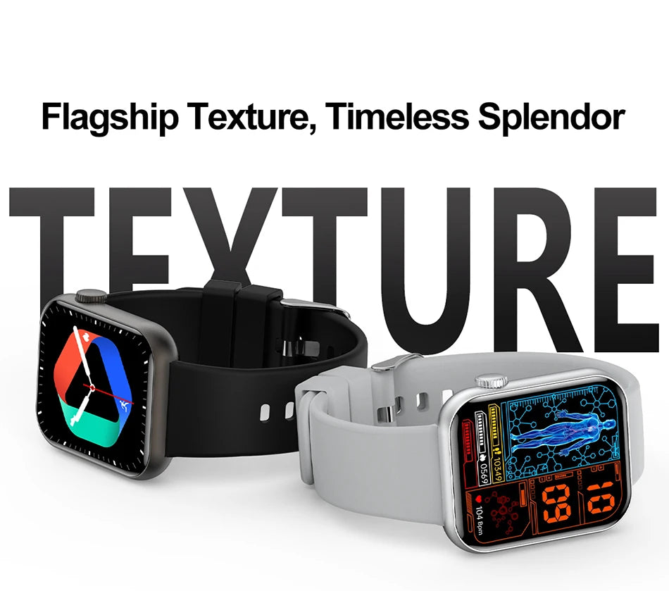 2025 New Smartwatch Men Android IOS Phone 1.9"HD Screen Bluetooth Call Heart Rate Monitoring Sports Waterproof Smart Watch Women