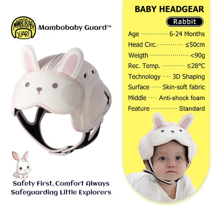Mambobaby Guard Dropshipping 1 Safe Anti-Shock Baby Helmet Toddler Head Protector Infant Headgear Learn Crawl Walk for Bump Fall
