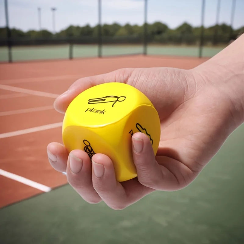 2 PC Fitness Dice Sports Dice (6 sides)-Games for group fitness and exercise classes