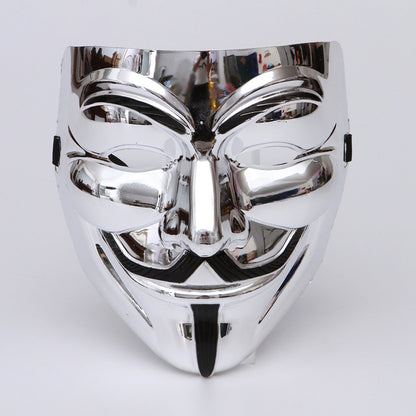 Movie Cosplay V for Vendetta Hacker Mask Anonymous Guy Fawkes Halloween Christmas Party Gift for Adult Kids Film Theme Mask