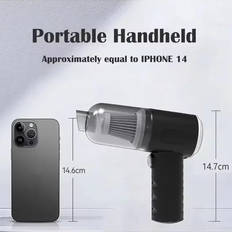 Car Home Vacuum Cleaner 2900000PA Powerful 4 in1 Clean Machine Wireless Blowing Suction Portable Vacuum Cleaner For Vehicle