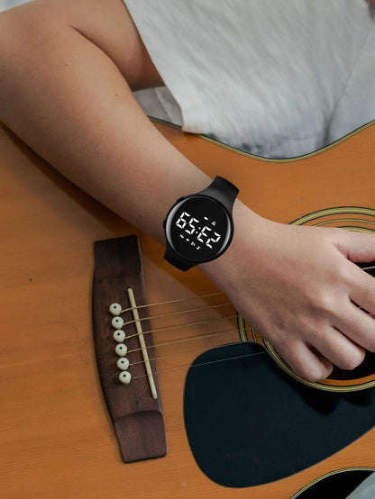 Smart Watch Rate Smartwatch Fitness Tracker Silent Vibration Alarm Clock to Get Up Step Counting Waterproof Smart Brac