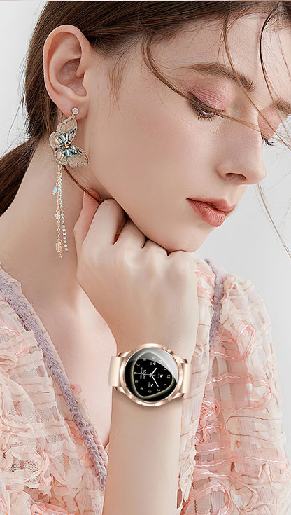 2025 New Smart Watch For Women Gift 1.32 Inch Full Touch Screen Sports Fitness Watches Bluetooth Calls Digital Smartwatch Ladies