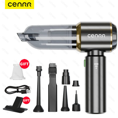 CENRR 360000PA Car Vacuum Cleaner Home Appliance Powerful Wireless Car Cleaner HandHeld Portable Vacuum Cleaner Cleaning Machine