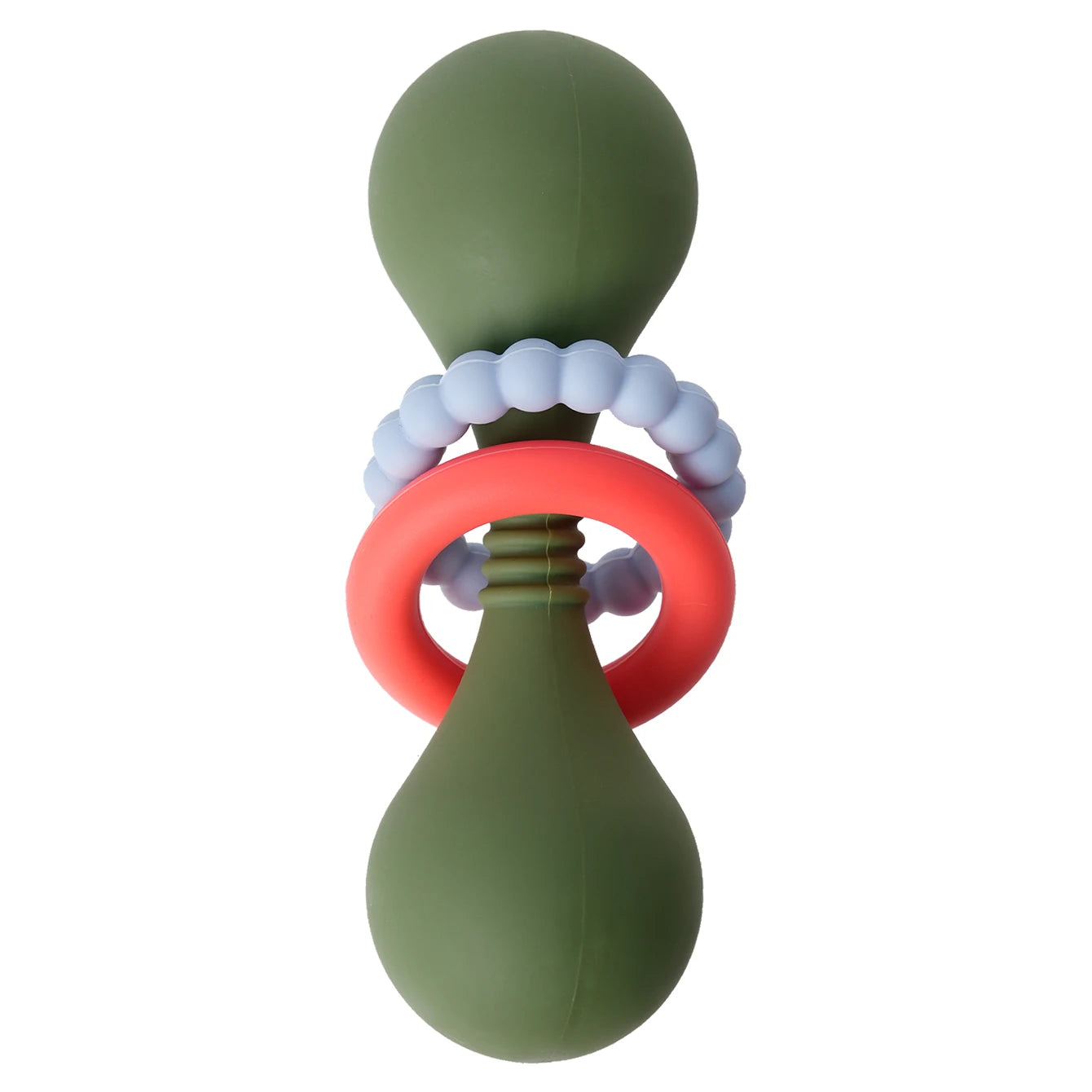 1PCS Baby Silicone Rattle Toys Hand Grip Baby Teething Toys Infant Hand Shake Toys Girl Boy Toys Baby Shower Gift Soft Baby Toys