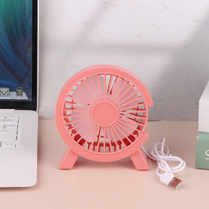 1 Piece Home Outdoor Desktop Cooler Electric Mini Fan Portable Cooling For Laptops Silent USB Fan Camping Air Mini Appliances
