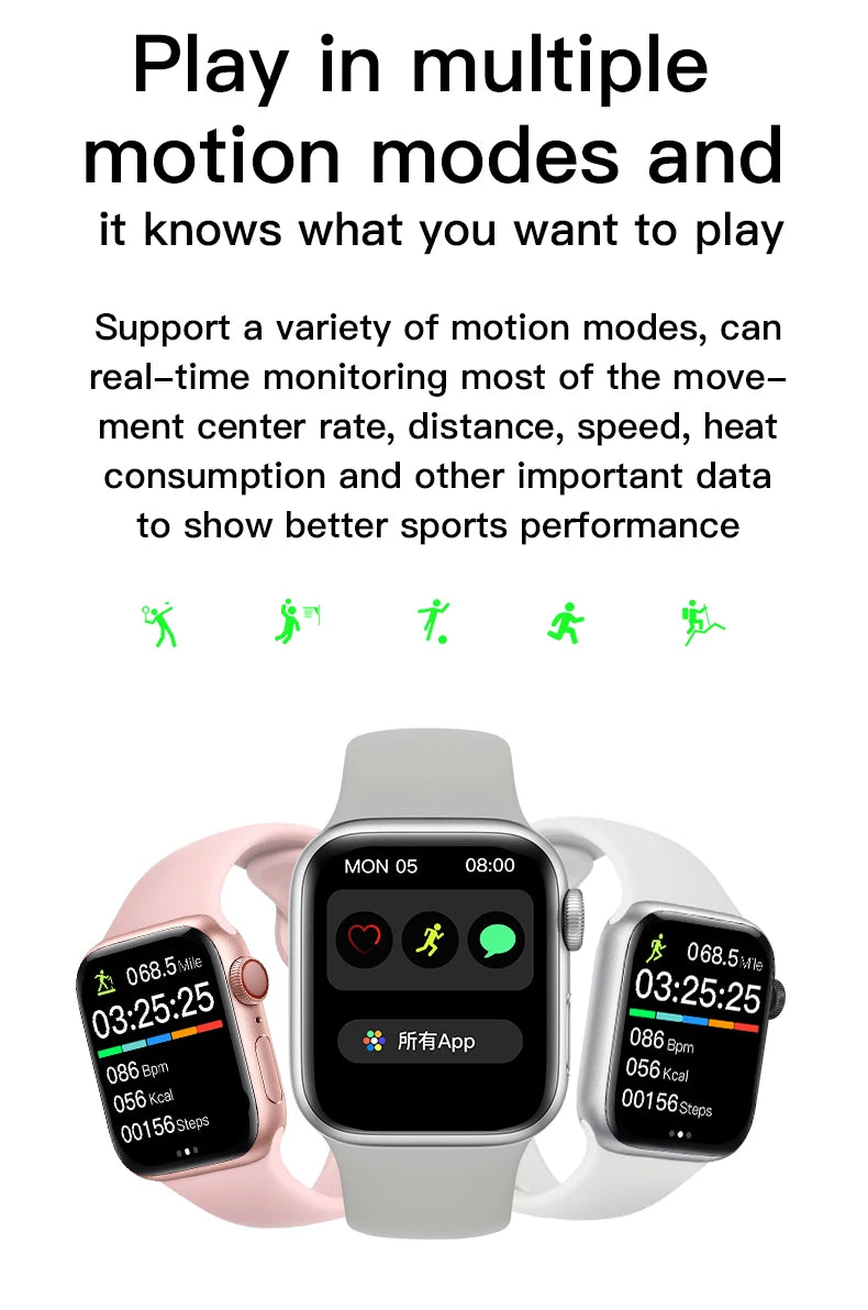 Smart Watch I10 Pro Max Smart Watch for Men Series 9 Phone Custom Watch Face Sport Waterproof Women Man Wearable
