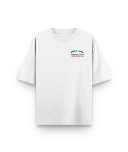 Men Cotton T-Shirt Funny Pizza Time graphic print T Shirt Unisex O-neck short-sleeved Tee Oversized casual Tshirts streetwear